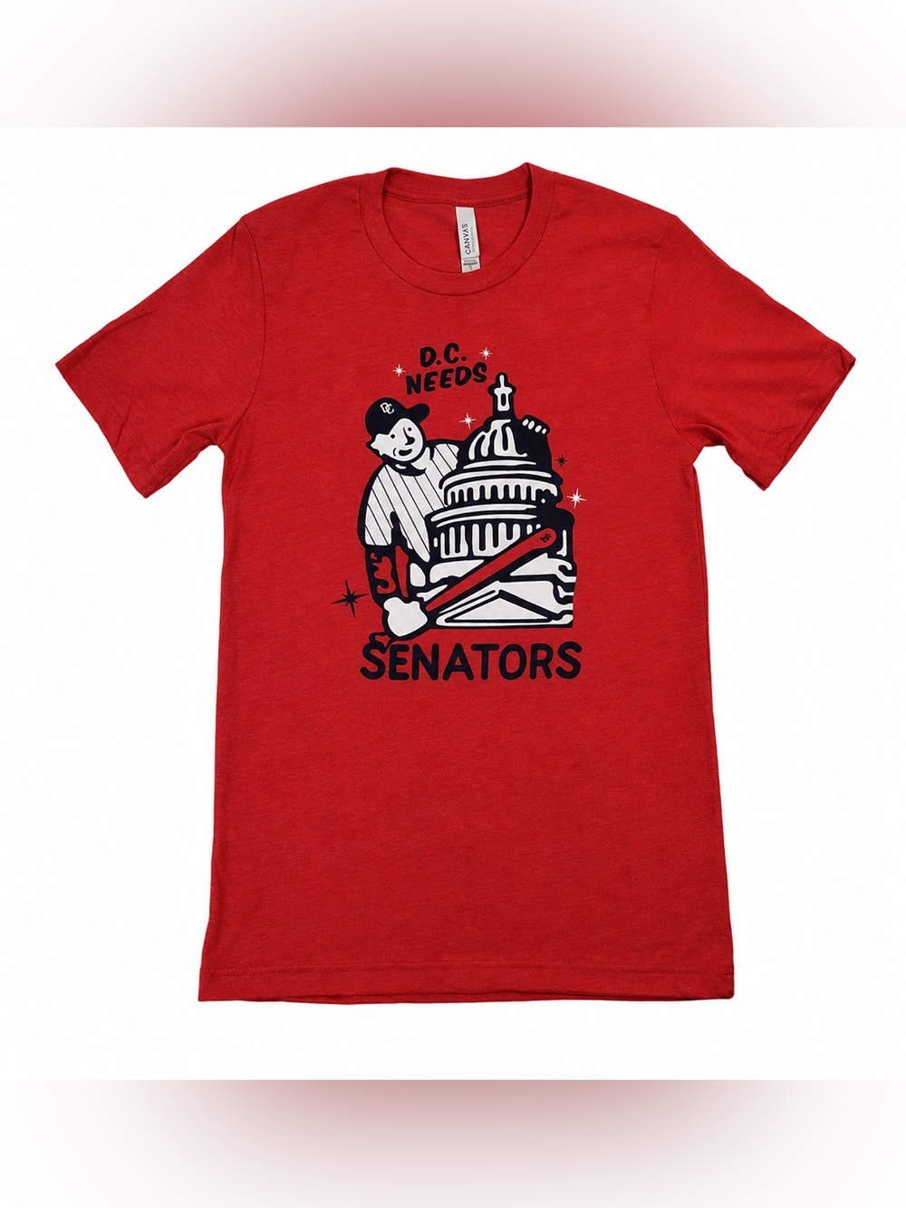 BAILIWICK CLOTHING | Unisex "DC Needs Senators" T-shirt | Size: Large